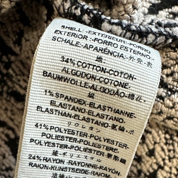 Free People Monochrome Snake Print Mini Skirt - Picture 11 of 11